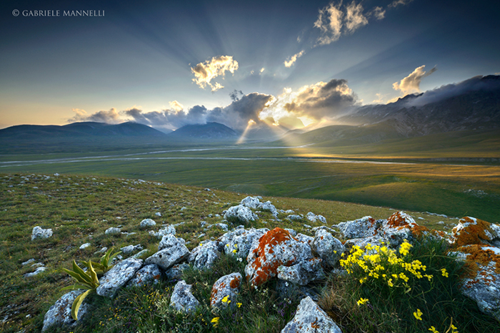 2014 Campo Imperatore tramonto 1